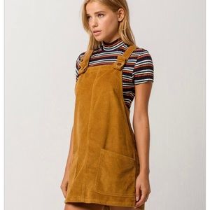 Sky and Sparrow Corduroy Overall Dress from Tilly’s